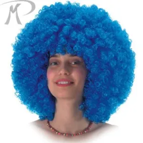 Parrucca Super Ricciolona blu (gr.190 ca.)